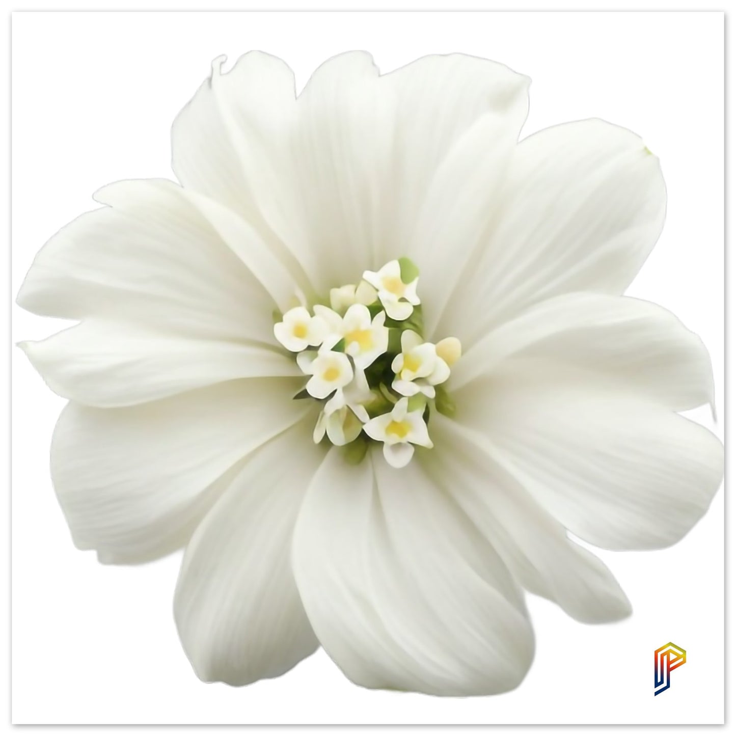 Philippine Sampaguita on Aluminum Print