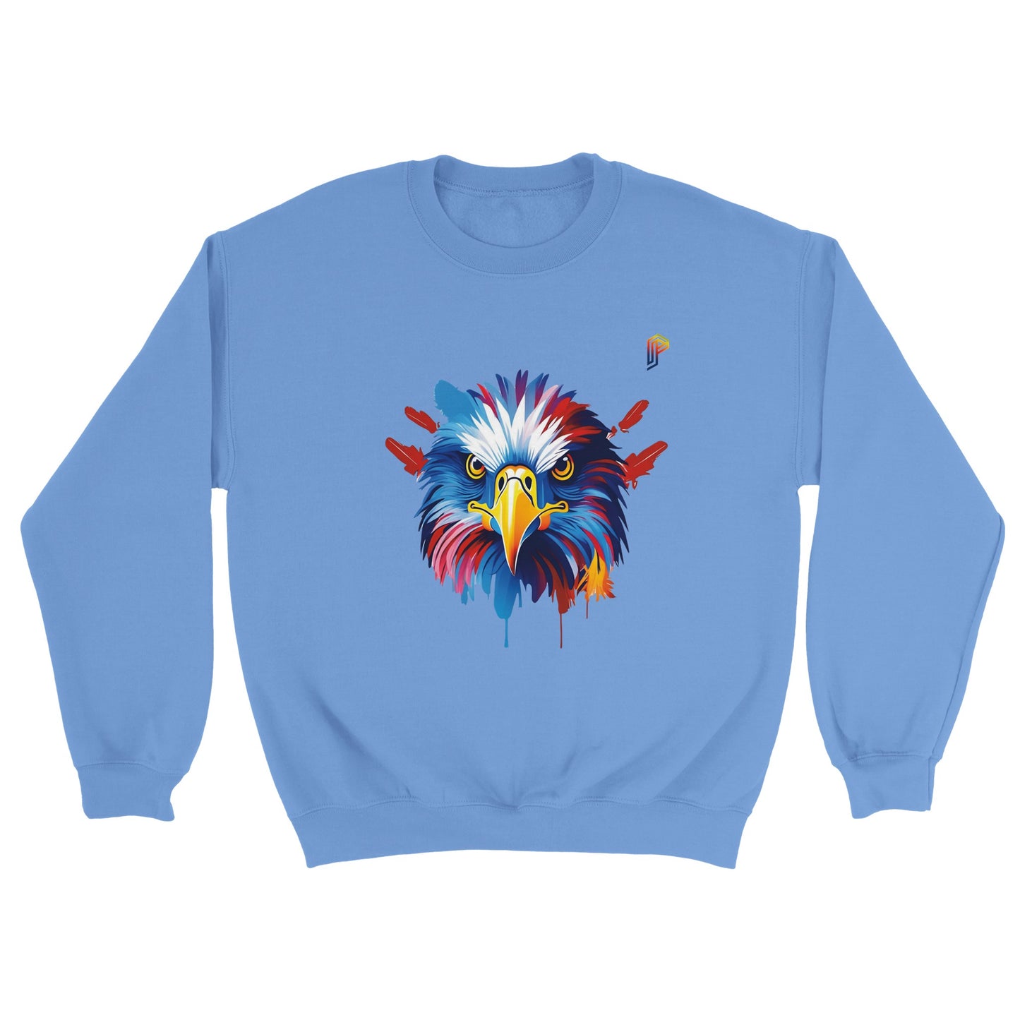 Philippine Agila Colorful on Men's Crewneck Sweatshirt