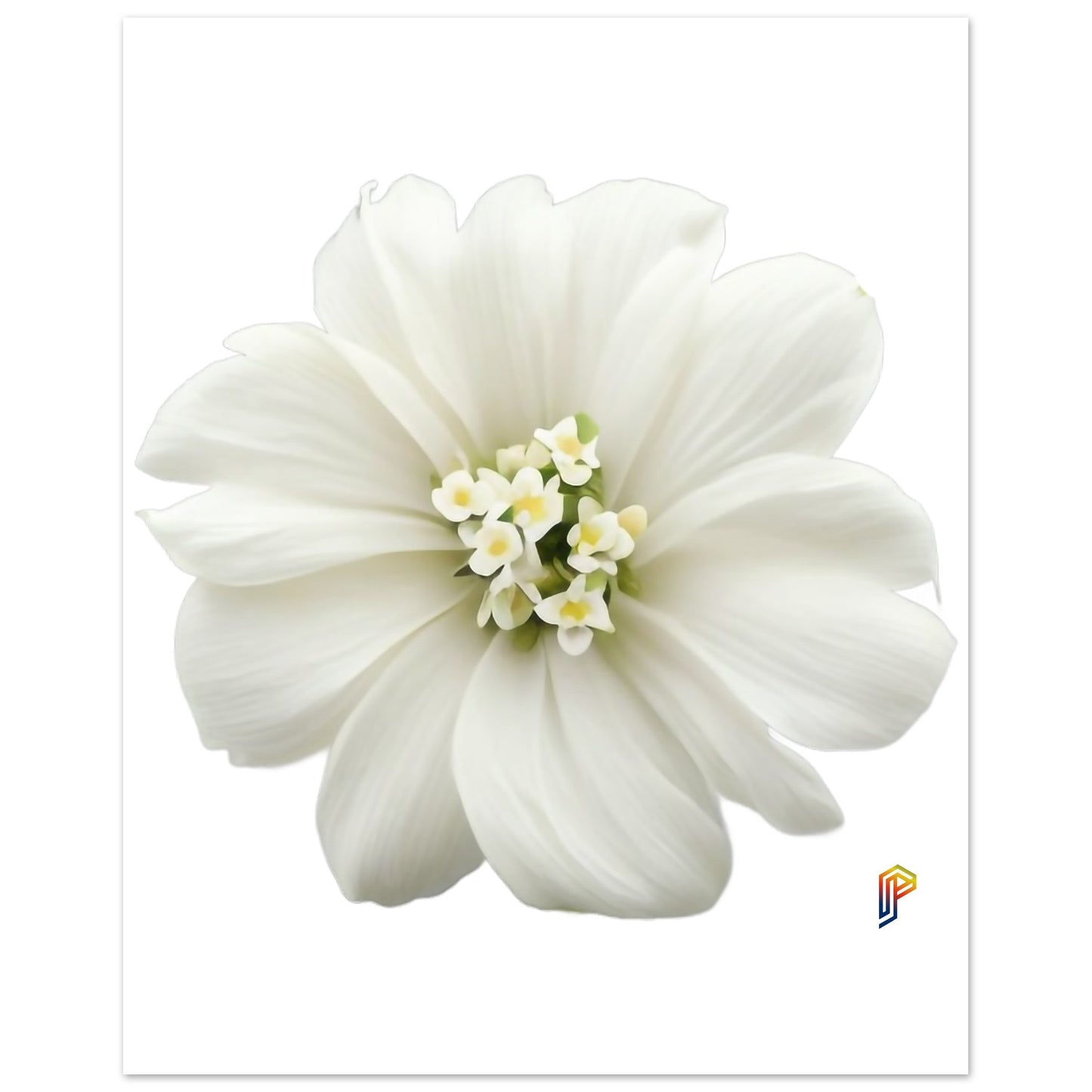 Philippine Sampaguita on Aluminum Print
