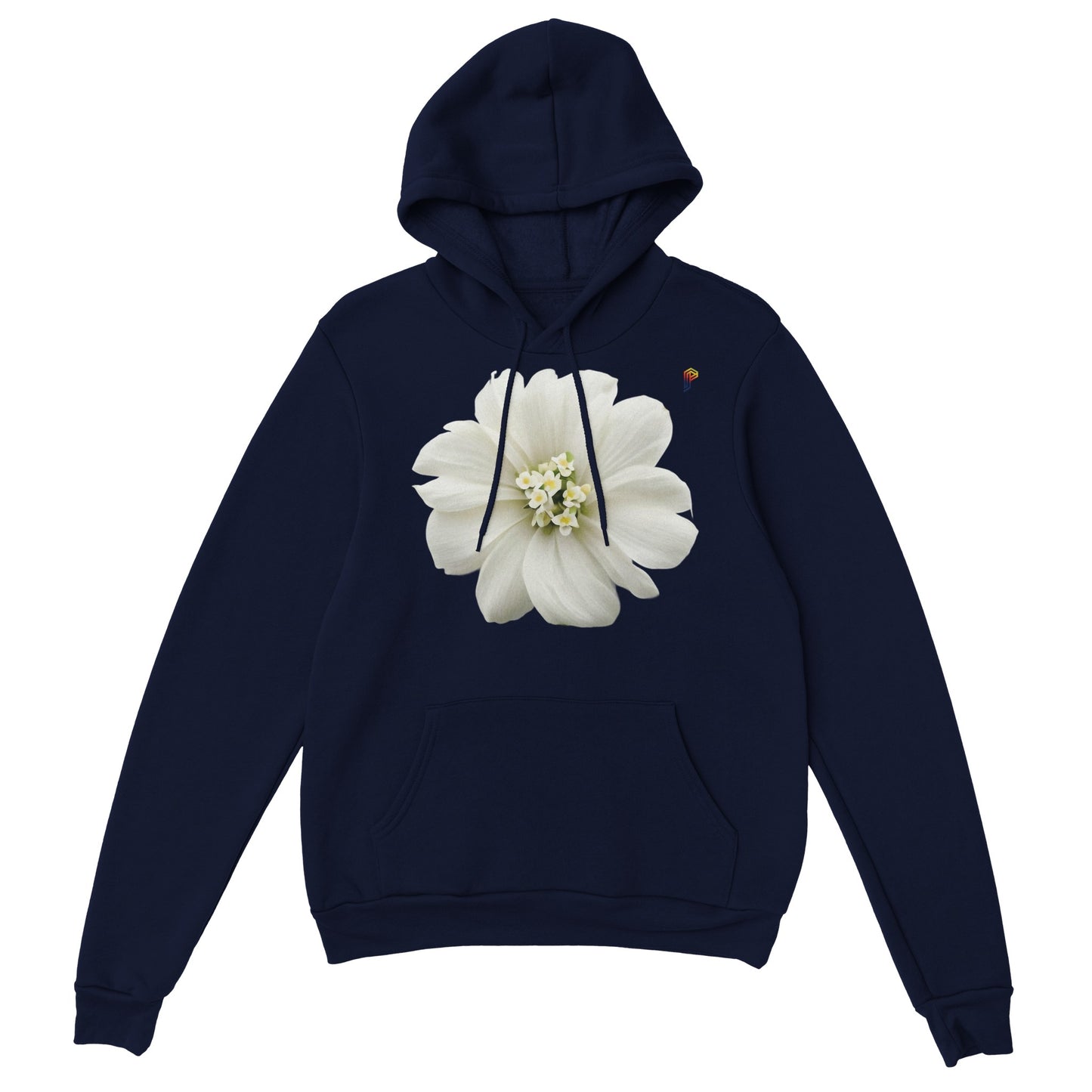 Philippine Sampaguita on Men's Pullover Hoodie