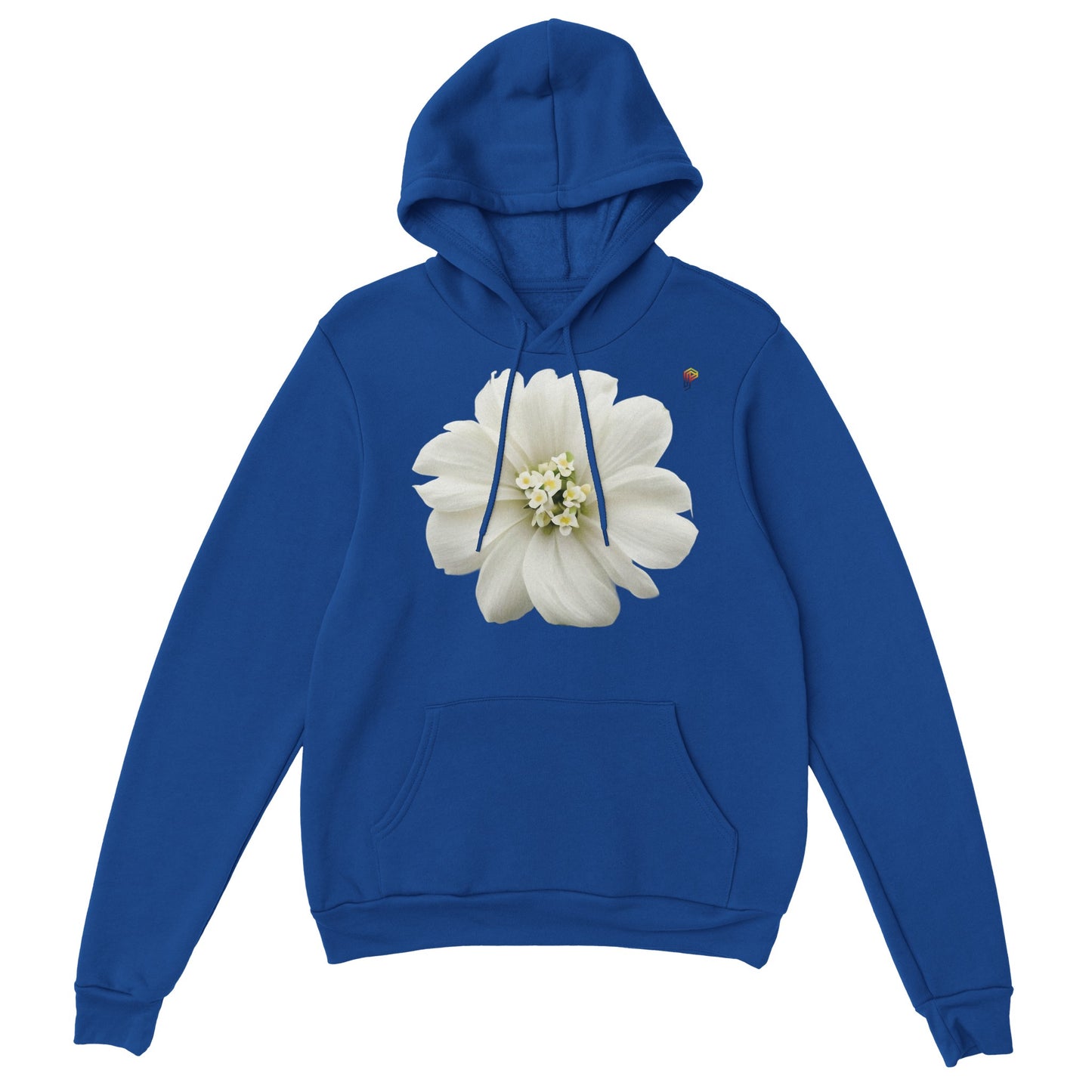 Philippine Sampaguita on Men's Pullover Hoodie