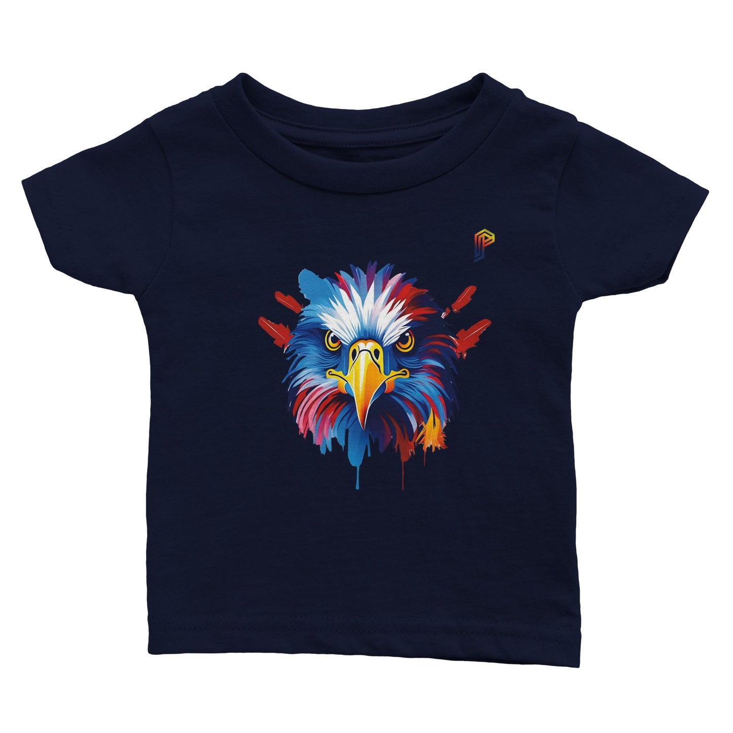 Philippine Agila Colorful on Baby Crewneck T-Shirt