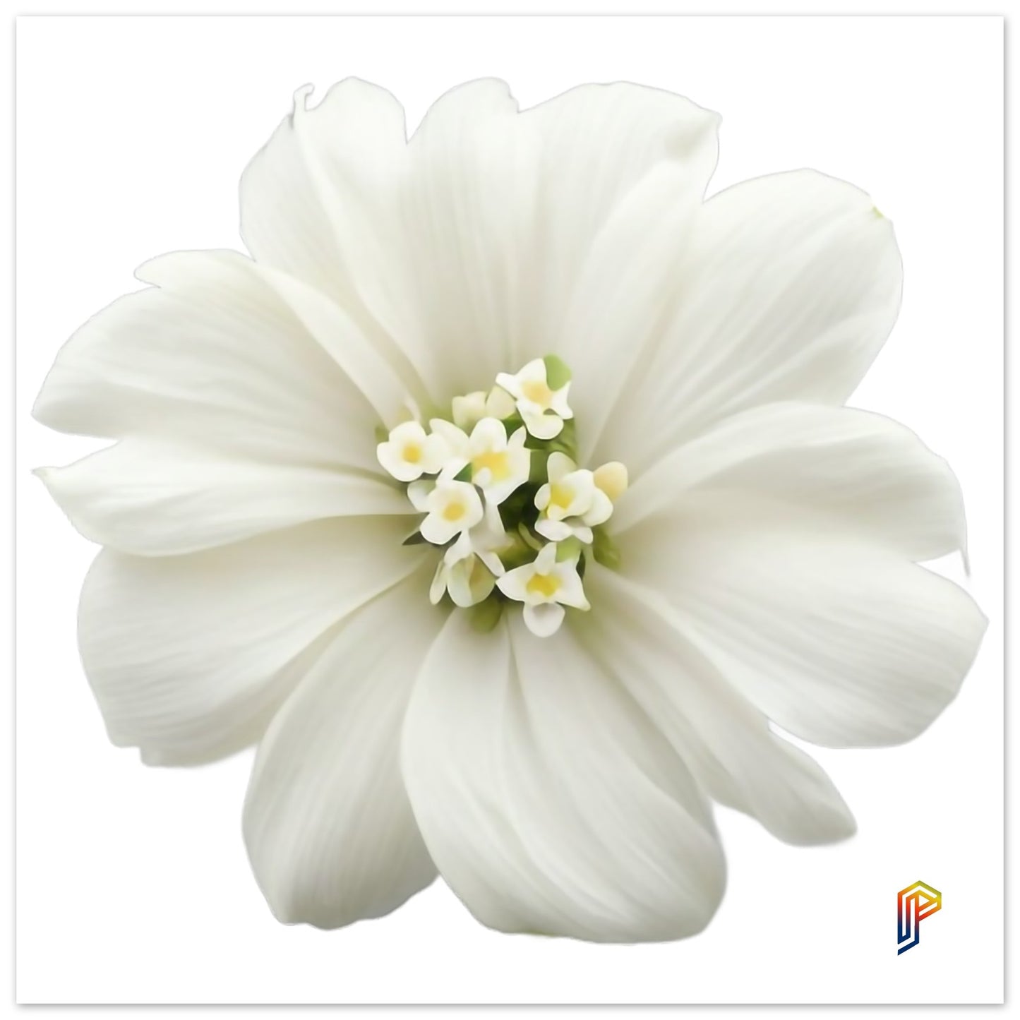 Philippine Sampaguita on Aluminum Print