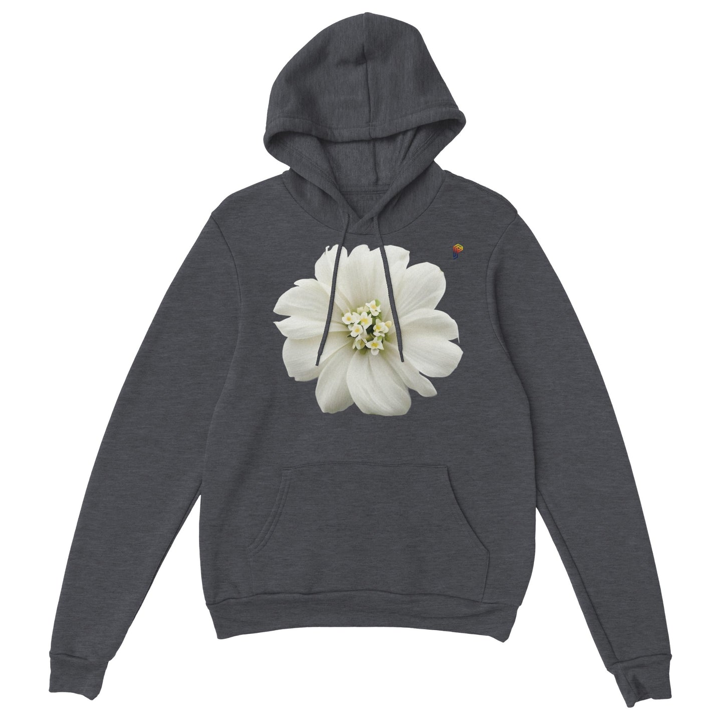 Philippine Sampaguita on Men's Pullover Hoodie
