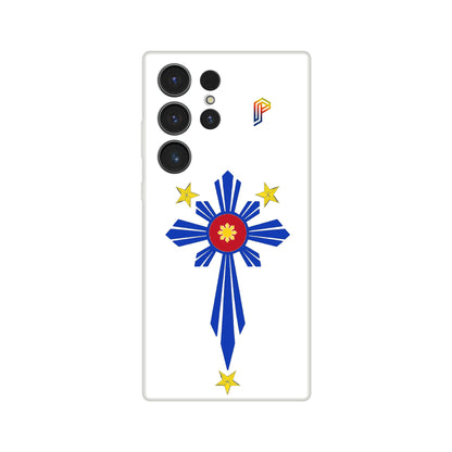 Philippine Cross on Samsung Flexi Case for Samsung S20 S21 S22 S23 Series