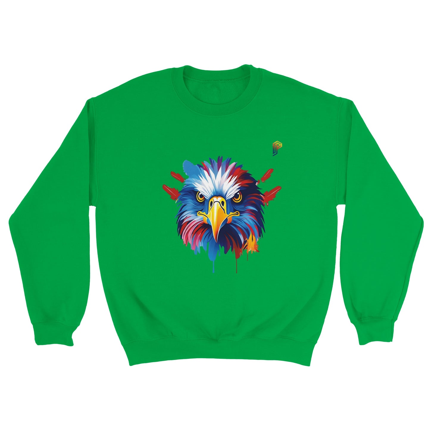 Philippine Agila Colorful on Men's Crewneck Sweatshirt