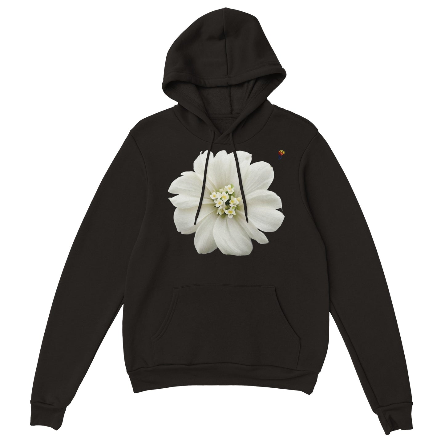 Philippine Sampaguita on Men's Pullover Hoodie