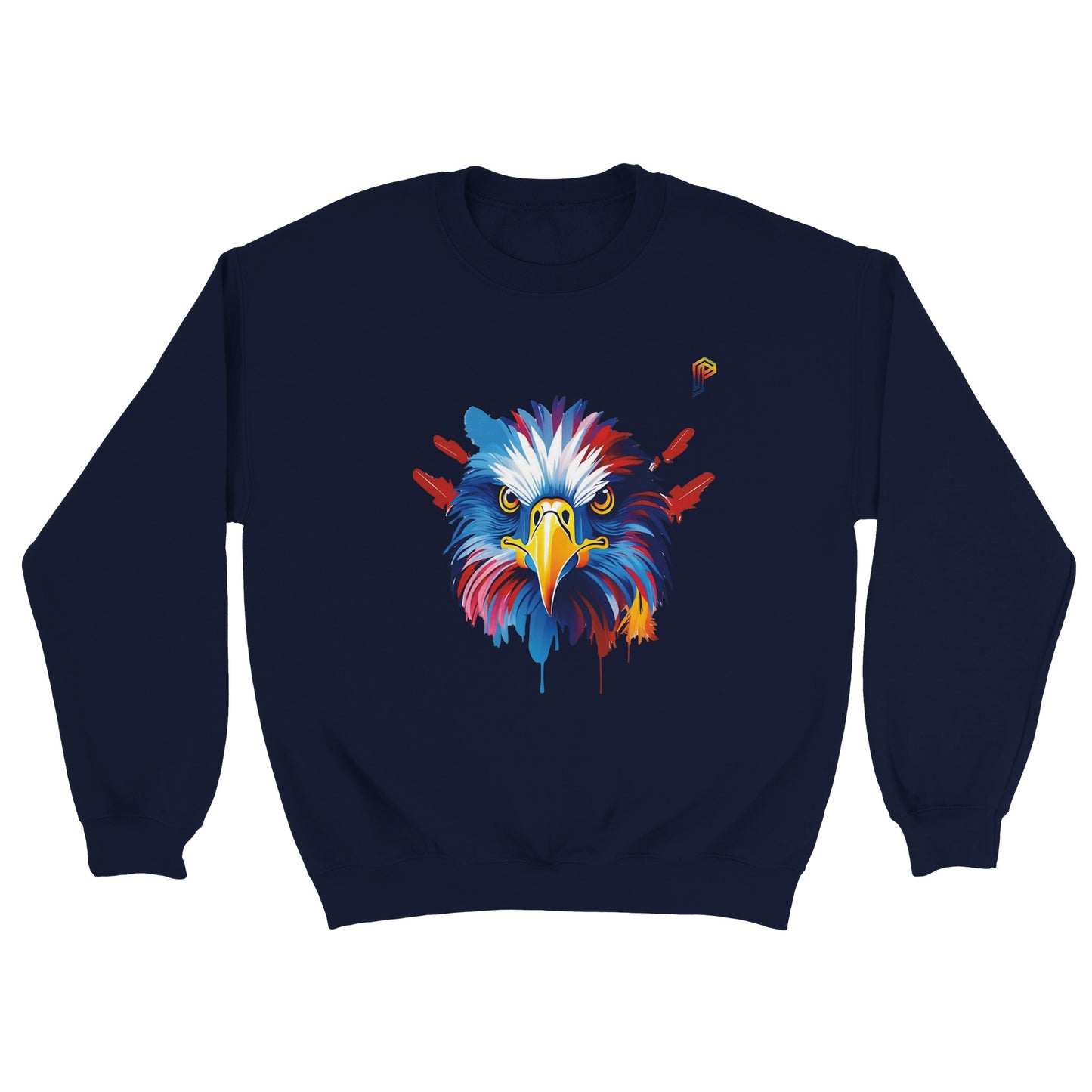Philippine Agila Colorful on Men's Crewneck Sweatshirt