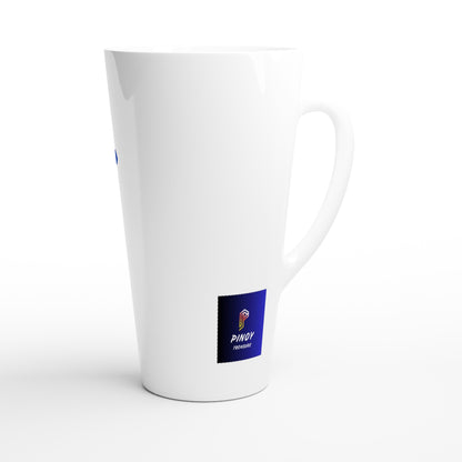 Philippine Cross on White Latte 17oz Ceramic Mug