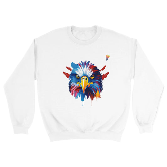 Philippine Agila Colorful on Men's Crewneck Sweatshirt