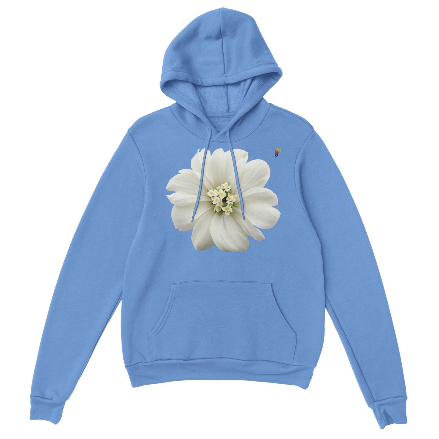 Philippine Sampaguita on Men's Pullover Hoodie