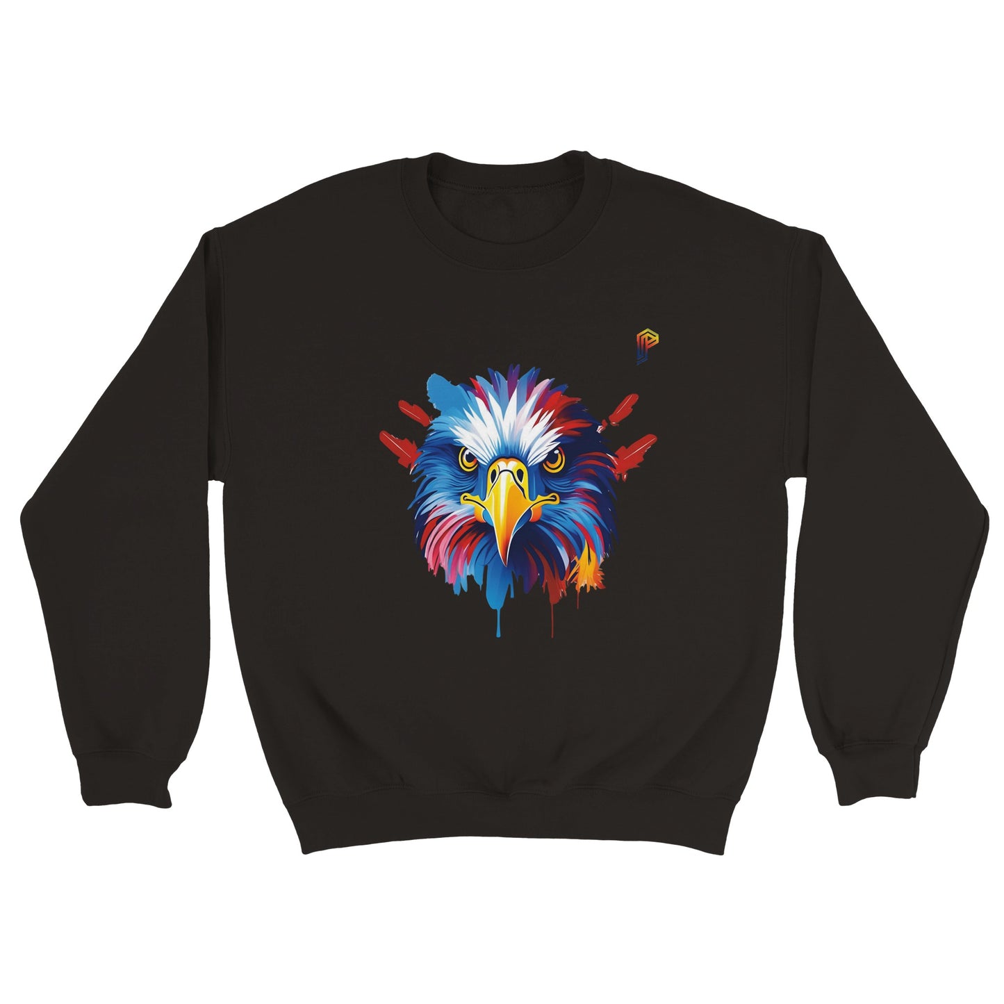 Philippine Agila Colorful on Men's Crewneck Sweatshirt