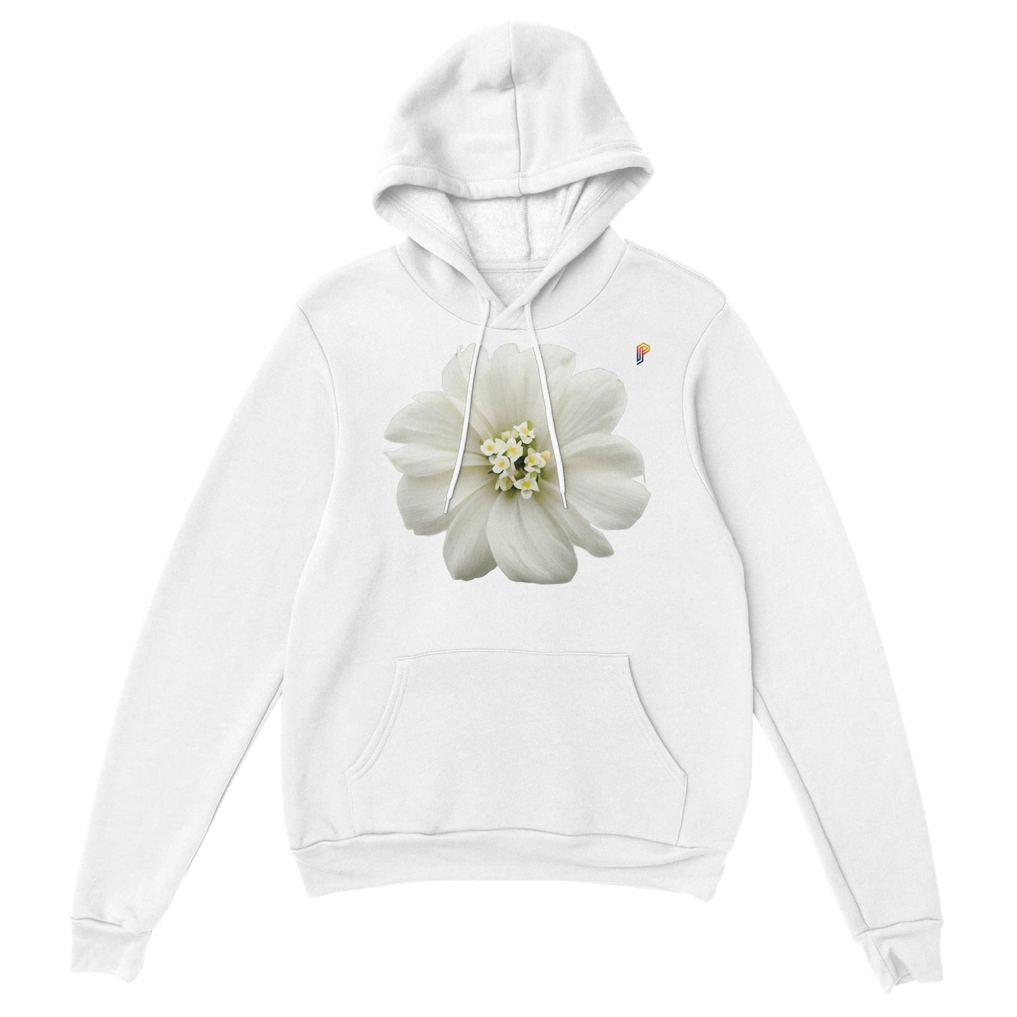 Philippine Sampaguita on Men's Pullover Hoodie