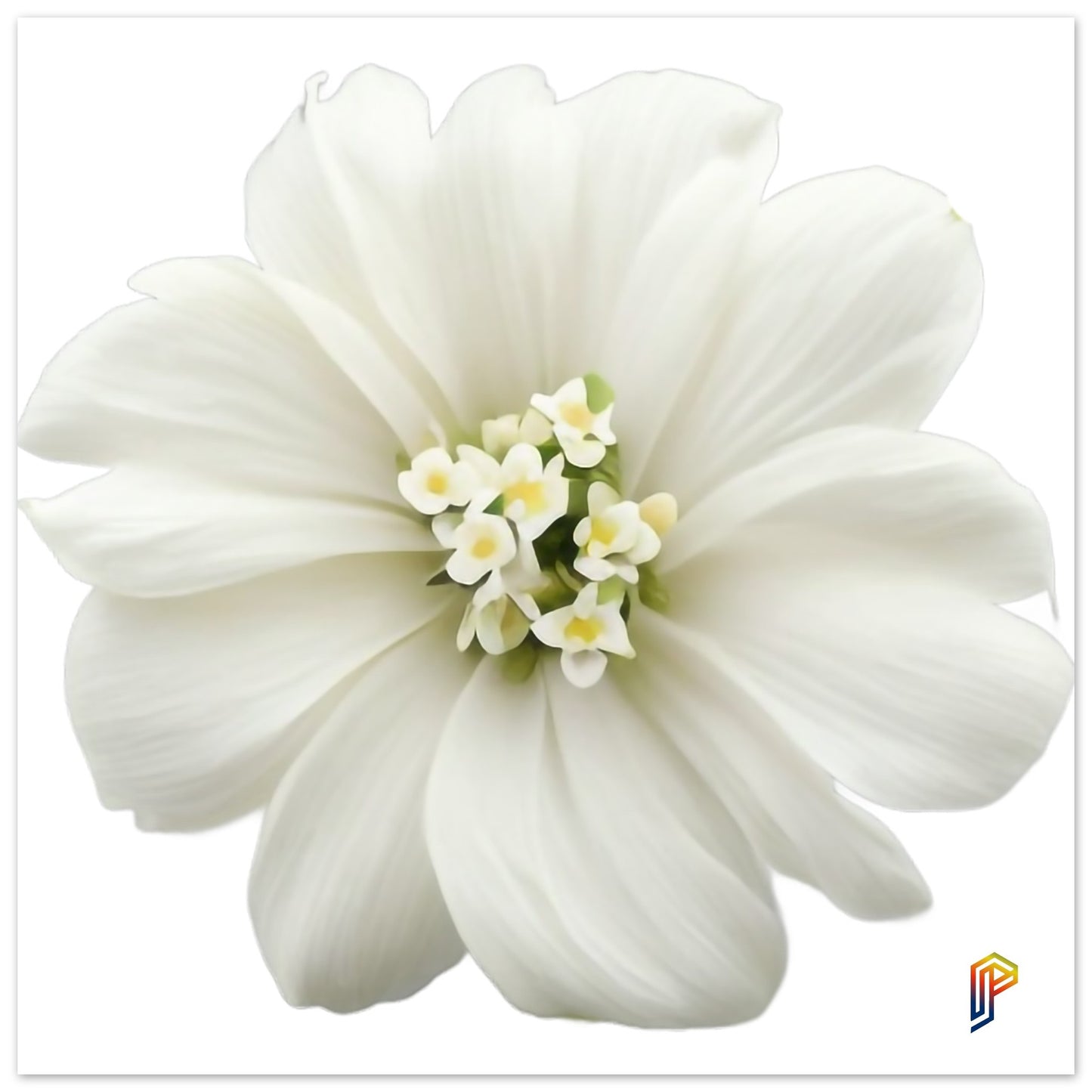 Philippine Sampaguita on Aluminum Print