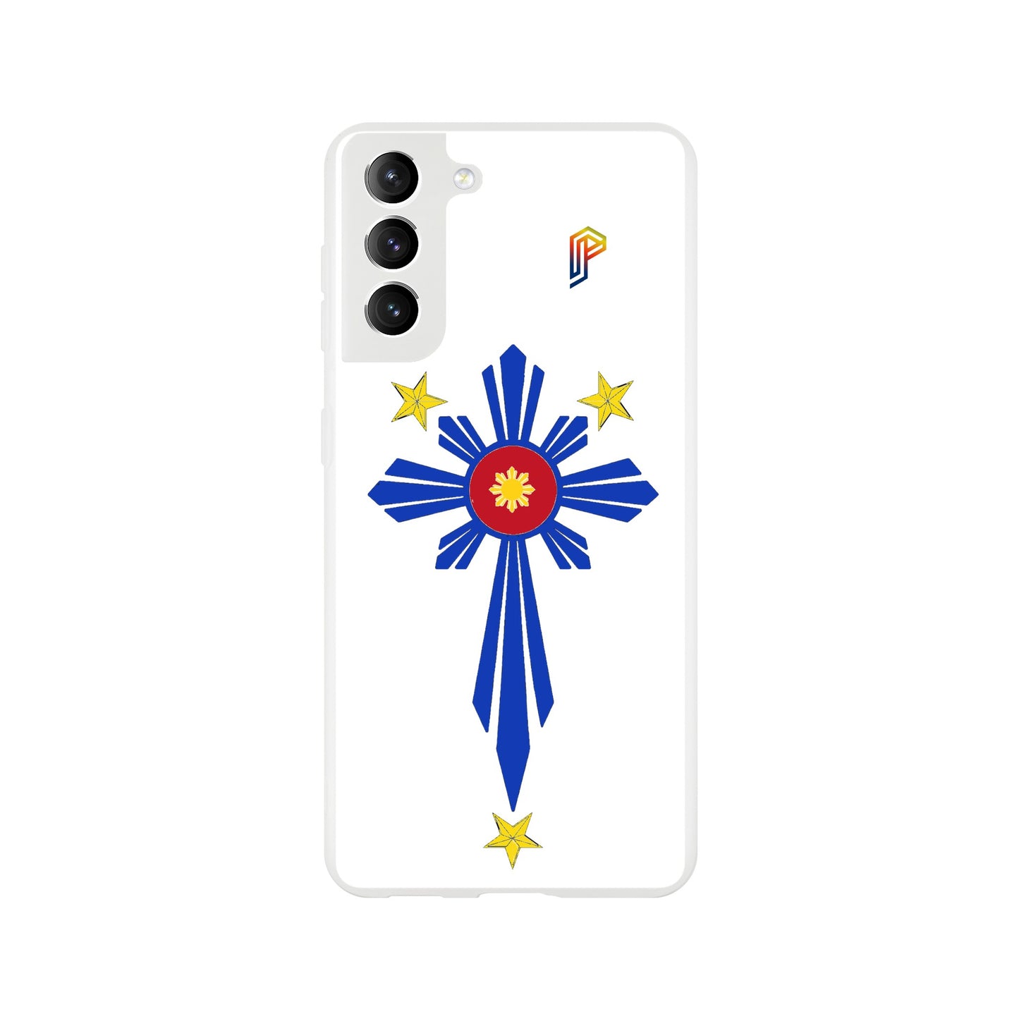 Philippine Cross on Samsung Flexi Case for Samsung S20 S21 S22 S23 Series