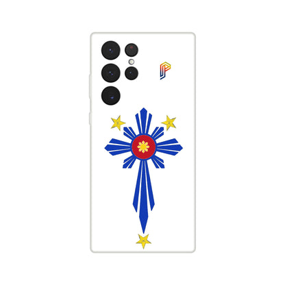 Philippine Cross on Samsung Flexi Case for Samsung S20 S21 S22 S23 Series